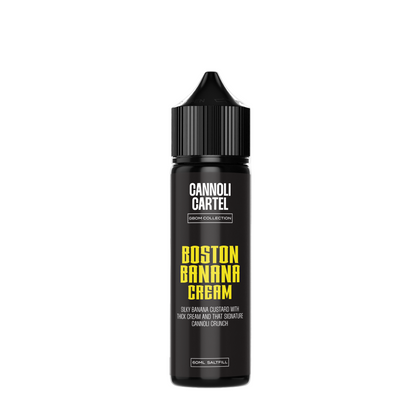 Cannoli Cartel LONGFILL (30ML) - Boston Banana Cream SALT, 60ml