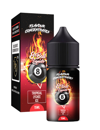 8 Ball LONGFILL(15ML) - Tropical Lychee MTL/Salt 30ML