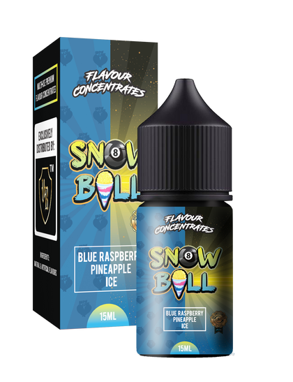 Snow Ball  LONGFILL(15ML) - Blue Raspberry Pineapple Ice MTL/Salt 30ML